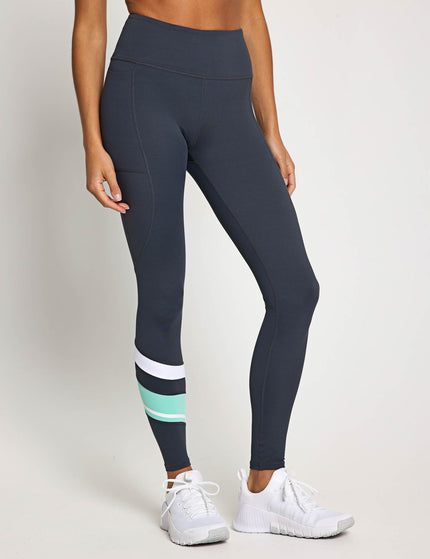 Lilybod Limitless Legging - Charcoal/Tealimages1- The Sports Edit
