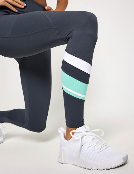 Lilybod Limitless Legging - Charcoal/Tealimages4- The Sports Edit