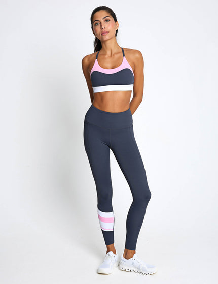 Lilybod No Limits Sports Bra - Charcoal/White/Pinkimages6- The Sports Edit