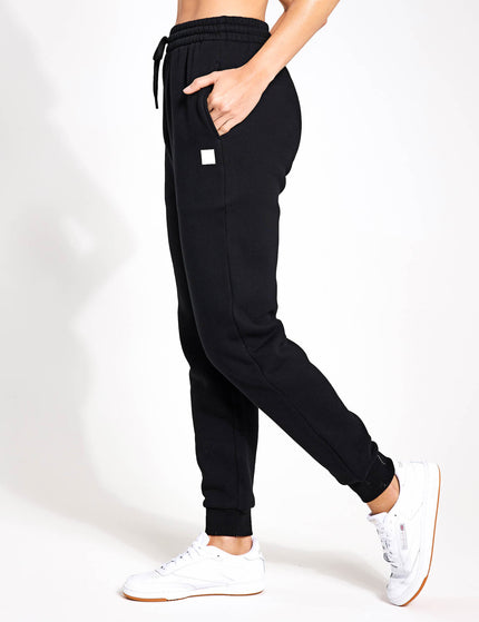 Lilybod Millie Slim Fleece Track Pant - Blackimages3- The Sports Edit