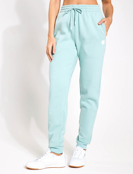 Lilybod Millie Slim Fleece Track Pant - Sage Greenimages1- The Sports Edit