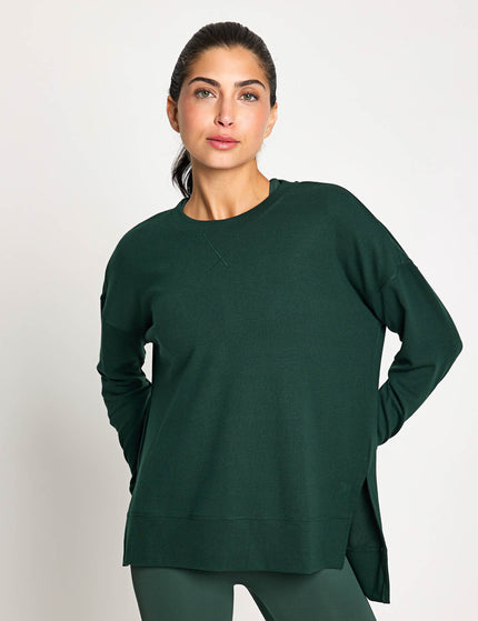 Lilybod Shelby Sweat - Deep Greenimages1- The Sports Edit