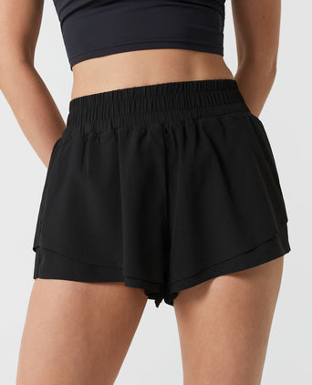 Sydney Running Short - Black