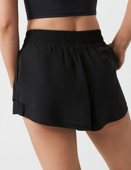 Lilybod Sydney Running Short - Blackimages2- The Sports Edit