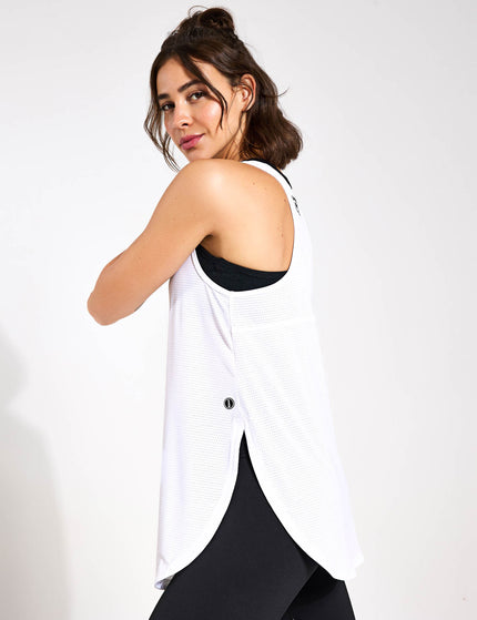 Lilybod Zela Tank Top - Whiteimages3- The Sports Edit