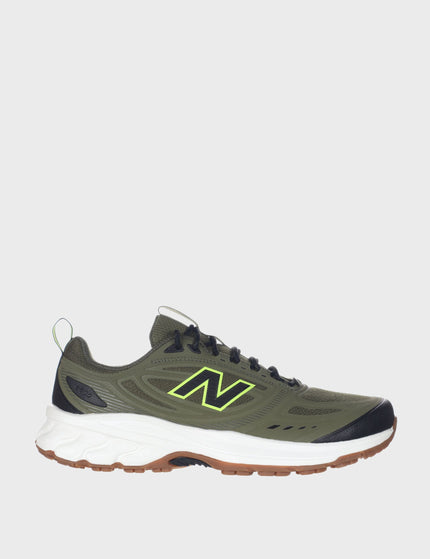New Balance 410v9 Trainers - Wakame Black/Alkaline Greenimages1- The Sports Edit
