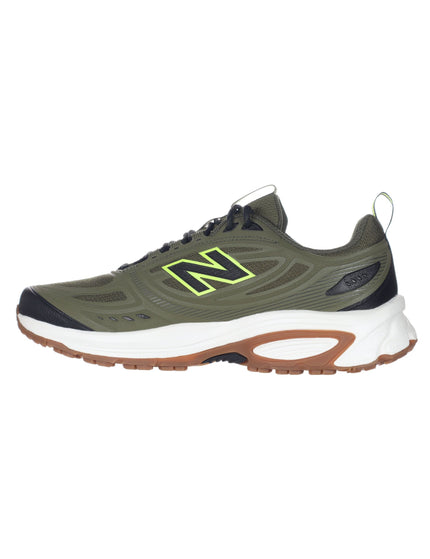 New Balance 410v9 Trainers - Wakame Black/Alkaline Greenimages3- The Sports Edit