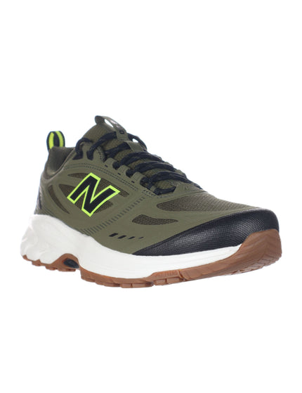 New Balance 410v9 Trainers - Wakame Black/Alkaline Greenimages2- The Sports Edit