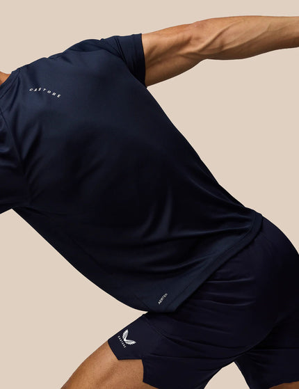 Castore Adapt Short Sleeve T-Shirt - Navyimages4- The Sports Edit