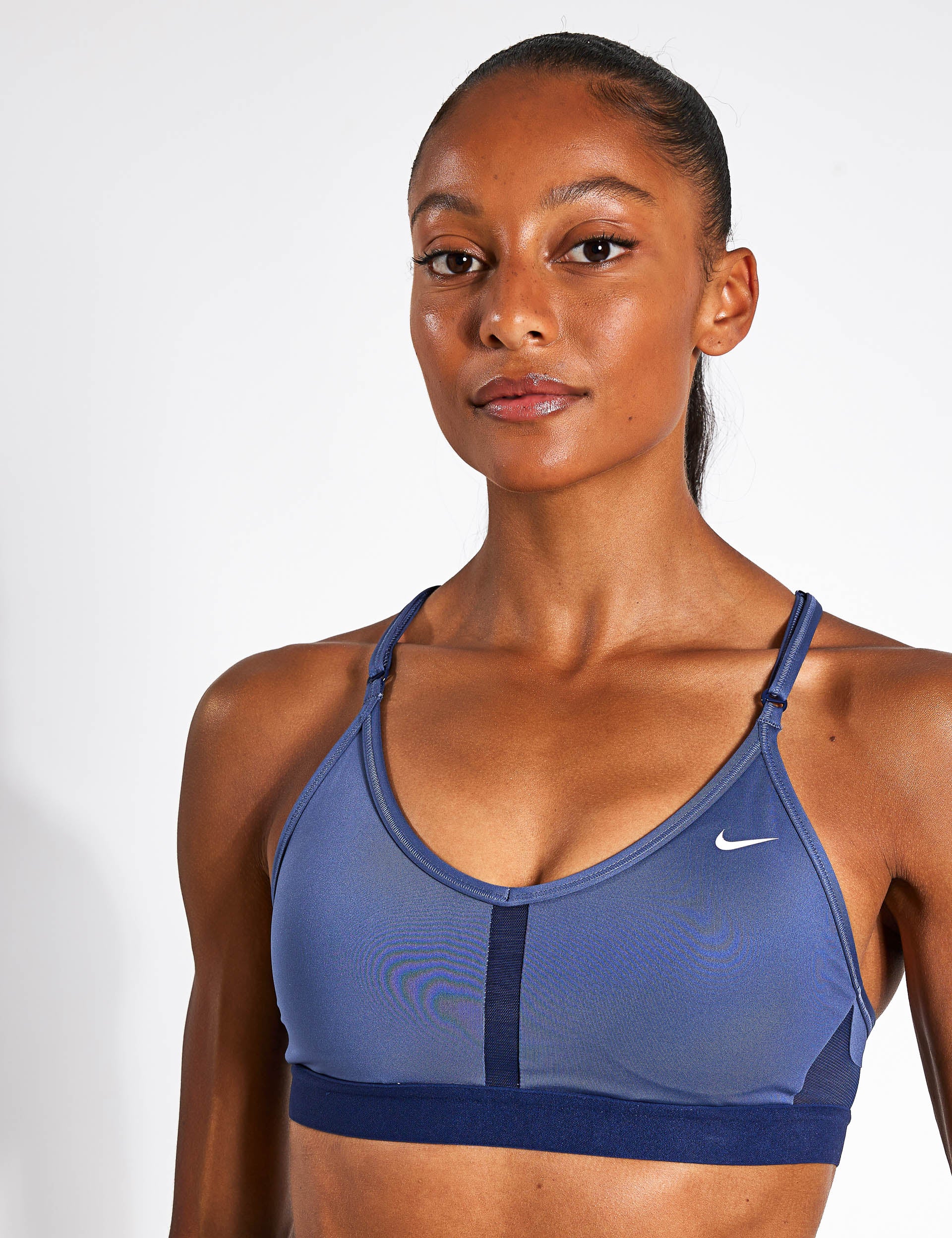 Nike Yoga Dri-FIT Indy Longline Bra in light blue for women - Buy Online! -  HERE