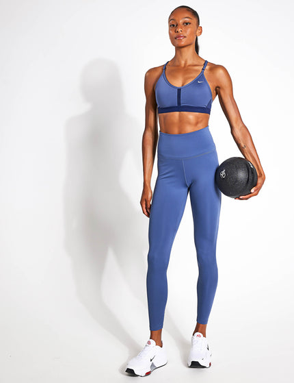 Nike Dri-FIT Indy Sports Bra - Diffused Blue/Midnight Navy/Whiteimages3- The Sports Edit