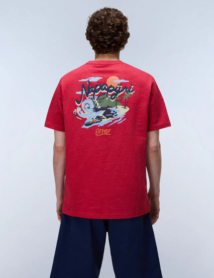 Napapijri Elior Short Sleeve T-Shirt - Redimages2- The Sports Edit
