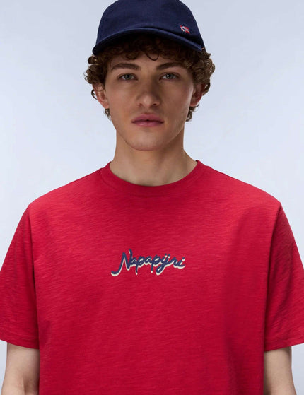 Napapijri Elior Short Sleeve T-Shirt - Redimages3- The Sports Edit