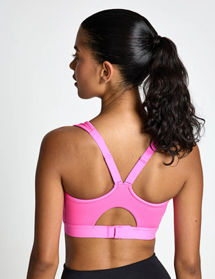 NB Essential Run Bra - Pink Heat