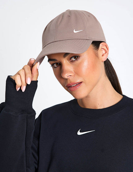 Nike Club Unstructured Cap - Mink Brown/Sailimages1- The Sports Edit