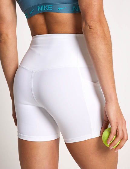 Nike NikeCourt Dri-FIT Tennis Shorts with Pockets - White/Blackimages2- The Sports Edit