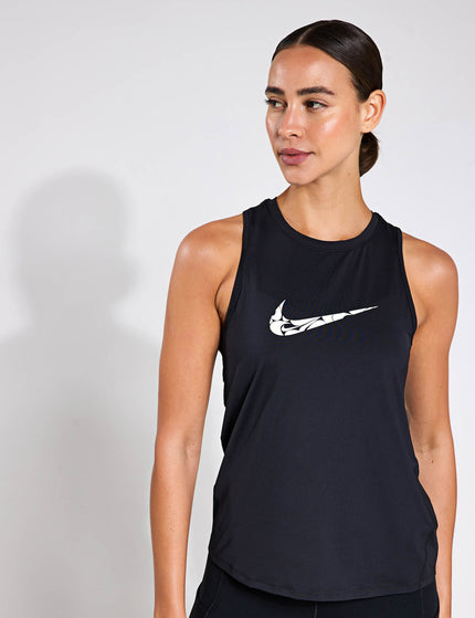 Nike One Graphic Running Tank Top - Black/Whiteimages1- The Sports Edit