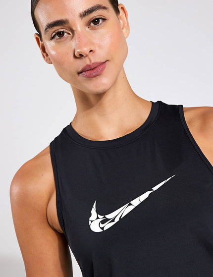 Nike One Graphic Running Tank Top - Black/Whiteimages3- The Sports Edit