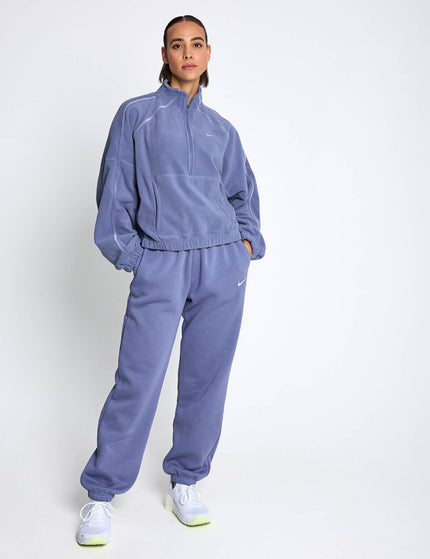 Nike One Therma-FIT Polar Half-Zip Top - World Indigo/Whiteimages4- The Sports Edit