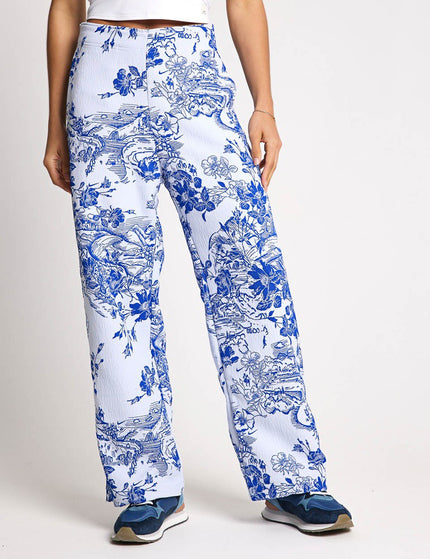 Nike Sportswear Collection Jacquard Track Pants - White/Hyper Royalimages1- The Sports Edit