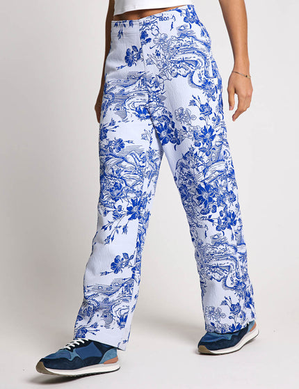 Nike Sportswear Collection Jacquard Track Pants - White/Hyper Royalimages5- The Sports Edit