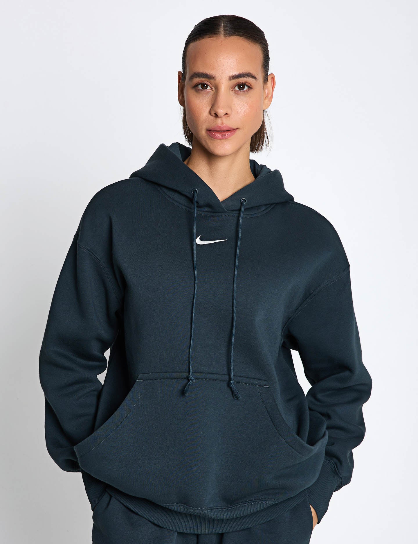 Nike Sportswear Phoenix Fleece Hoodie Seaweed The Sports Edit