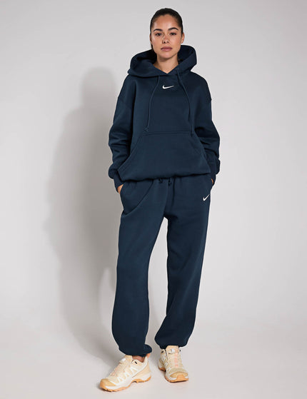 Nike Sportswear Phoenix Fleece Oversized Sweatpants - Armory Navy/Sailimages4- The Sports Edit