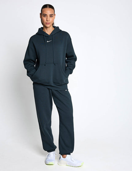 Nike Sportswear Phoenix Fleece Oversized Sweatpants - Seaweed/Sailimages4- The Sports Edit