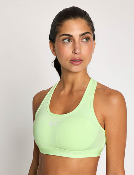 Nike Swoosh Medium Support Bra - Barely Volt/Whiteimages1- The Sports Edit