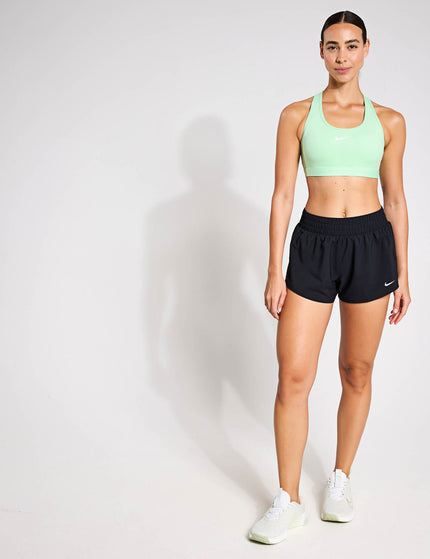 Nike Swoosh Medium Support Bra - Vapor Green/Whiteimages4- The Sports Edit