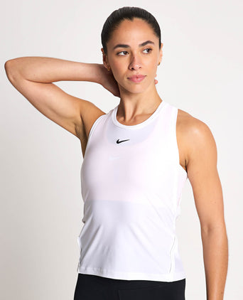 Victory Dri-FIT Tennis Tank Top - White/Black