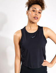 One Classic Dri FIT Cropped Tank Top Black