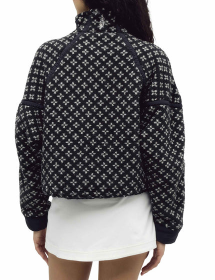 FP Movement Printed Mountain High 1/2 Zip Fleece - Blackimages2- The Sports Edit