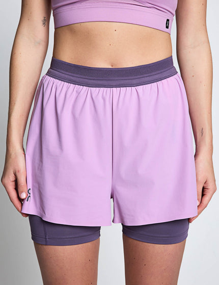 ON Running 3" Performance 2-in-1 Shorts - Sakura/Dewberryimages5- The Sports Edit