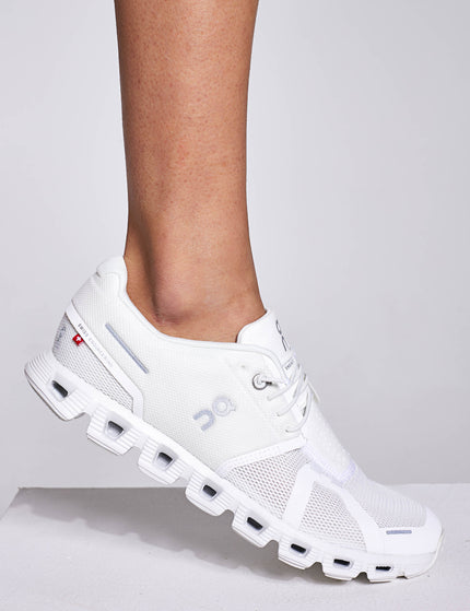 ON Running Cloud 5 Undyed - White/Whiteimages2- The Sports Edit