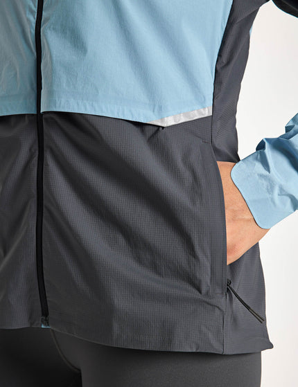 ON Running Core Jacket - Chambray/Eclipseimages3- The Sports Edit