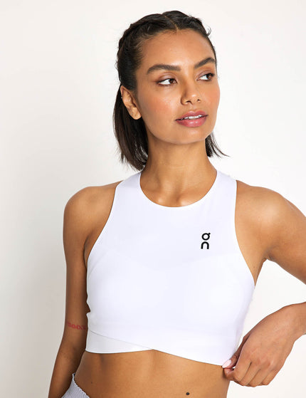 ON Running Court Crop Top - Whiteimages3- The Sports Edit