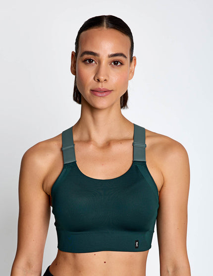 ON Running Performance Flex Bra - Spirulina/Oliveimages1- The Sports Edit