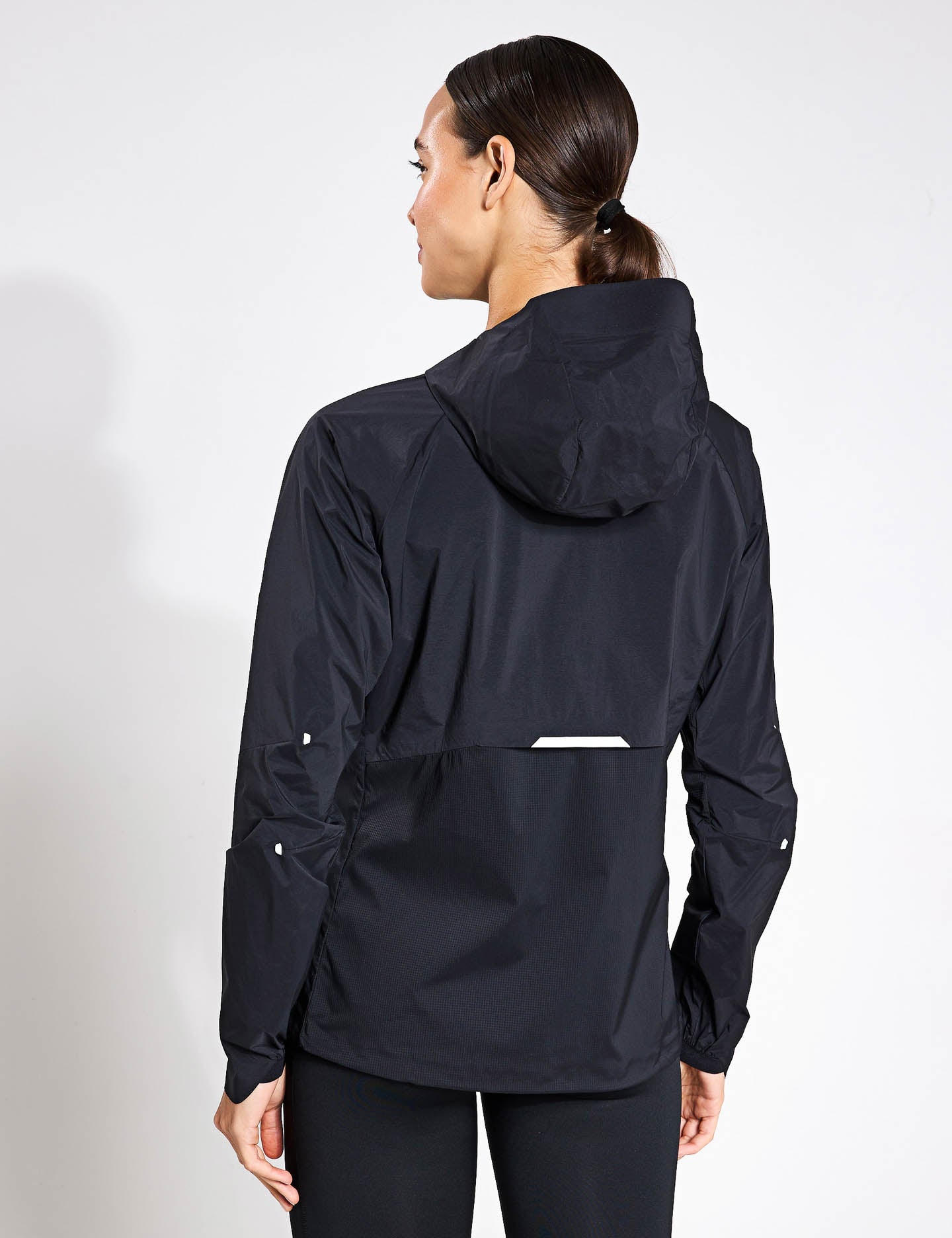 Core Jacket On Running | Core Jacket - Black | The Sports Edit
