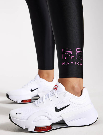 PE Nation Division One Legging - Blackimages3- The Sports Edit