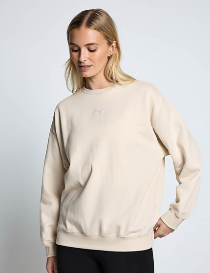 PUMA Essentials Oversized Crew - Alpine Snowimages4- The Sports Edit