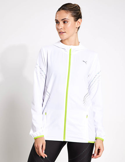 PUMA Run Ultraweave Running Jacket - Whiteimages1- The Sports Edit