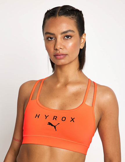 PUMA Puma x Hyrox Move Strappy Bra - Glowing Redimages1- The Sports Edit