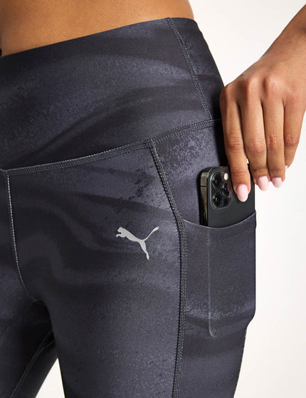 PUMA Run Velocity Print Tights - Blackimages4- The Sports Edit
