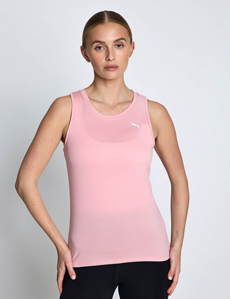 PUMA | TAD Essentials Sleeveless Tank - Rosy Outlook | The Sports Edit
