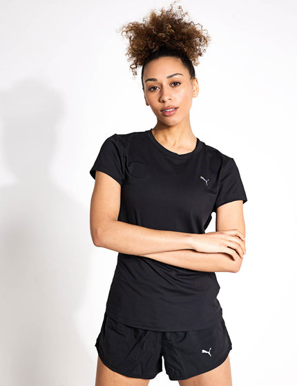 PUMA Studio Sheer Fashion Tee - Blackimages1- The Sports Edit