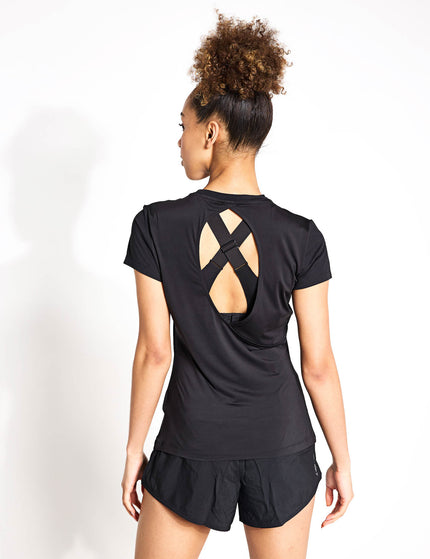 PUMA Studio Sheer Fashion Tee - Blackimages2- The Sports Edit