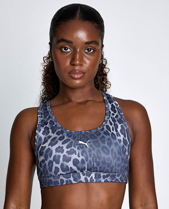 4Keeps Medium Support Sports Bra- Inky Depths