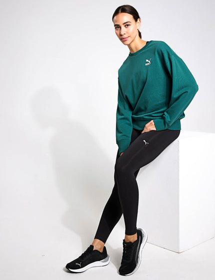 PUMA BETTER CLASSICS Relaxed Crew - Cold Greenimages4- The Sports Edit