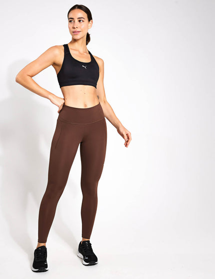 PUMA Cloudspun High Waisted Full-Length Tights - Espresso Brownimages4- The Sports Edit